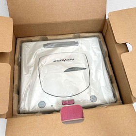 SEGA SATURN Console White HST 0014 HST 3220 Bundle with Controller AV Cable