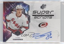 2019-20 SPx Superscripts Teuvo Teravainen #SS-TT Auto 06x7