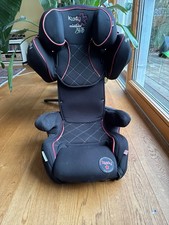 Kiddyfix Cruiserfix Pro Kindersitz schwarz/rot