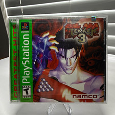 Factory Sealed Tekken 3 Greatest Hits PS1 Mint