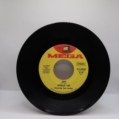 Apollo 100   Joy 7'' Record 1971 Mega Records Pop Rock 45 RPM