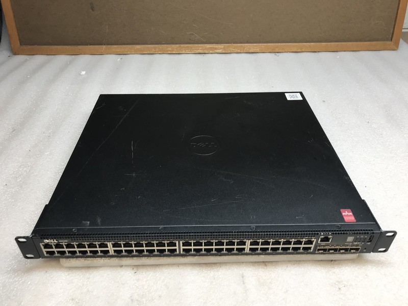 Dell N1548P 48-Port PoE Gigabit Ethernet Network Switch with Rack Mountable Ears