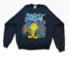 Vintage 90s Looney Tunes Tweety Bird Crewneck Sweatshirt XL Made USA Tultex