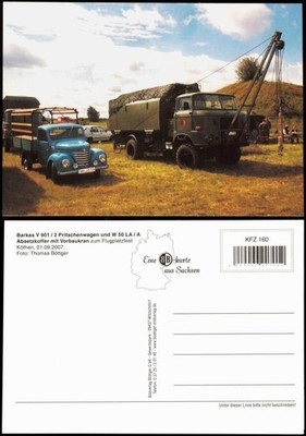 KFZ: LKW Lastkraftwagen Barkas V 901/2 W 50 LA/A Flugplatz Köthen 2007