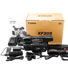  TOP MINT Canon XF205 HD Camcorder Professional Video Camera 20x Zoom Japan