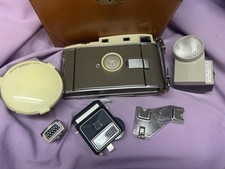 Polaroid Land Camera Model 800 W/Accessories Works 
