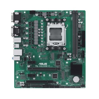 Płyta Asus Pro A620M-C-CSM /AMD A620/DDR5/SATA3/M.2/USB3.1/PCIe4.0/AM5/mATX ASUS