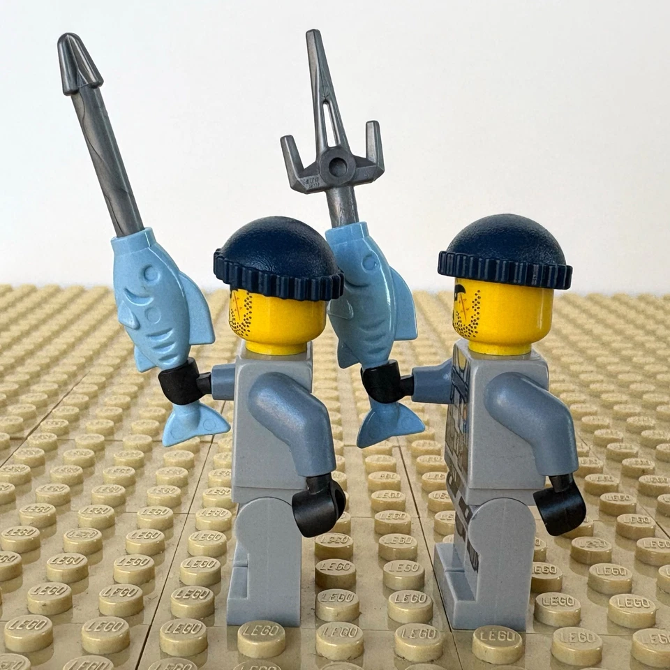 LEGO Ninjago Película: 2 Tiburones Army Gunners, PECES njo0341, 70609, 70612 Bombardero 2017 Foto 4 de 4