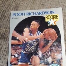 Pooh Richardson Rookie Card #190 Minnesota Timberwolves NBA. rookie card picture