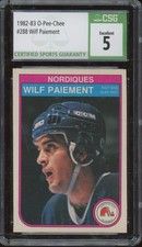 1982-83 O-Pee-Chee #288 Wilf Paiement CSG 5
