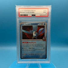 PSA 9 Team Rocket's Articuno 051/182 Destined Rivals Pokemon Holo Rare SV10