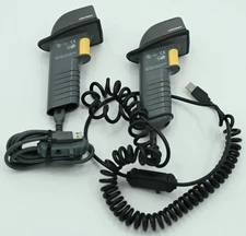Lot of (2) Intermec 3-650039-02 Barcode Scanner