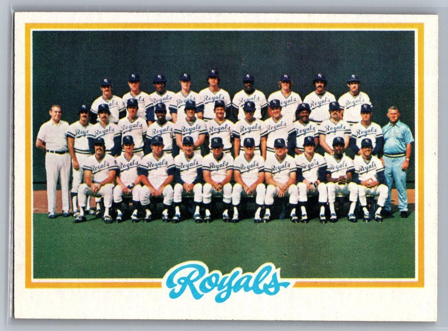 1978 Topps #724 Kansas City Royals - NM/MT+