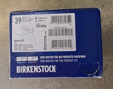 Birkenstock Boston Bs Waxy Oiled Leather Soft Footbed Iron Narrow