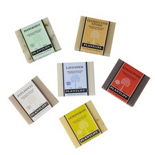 Plantlife Top 6 Herbal Bar Soaps - Skin - Hand Crafted Using Plant - 4oz. each