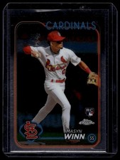 2024 Topps Chrome #189 Masyn Winn Refractors