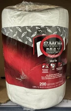 Tork ShopMax Wiper 450 Centerfeed Refill Shop Towels - Roll of 200 - Damaged