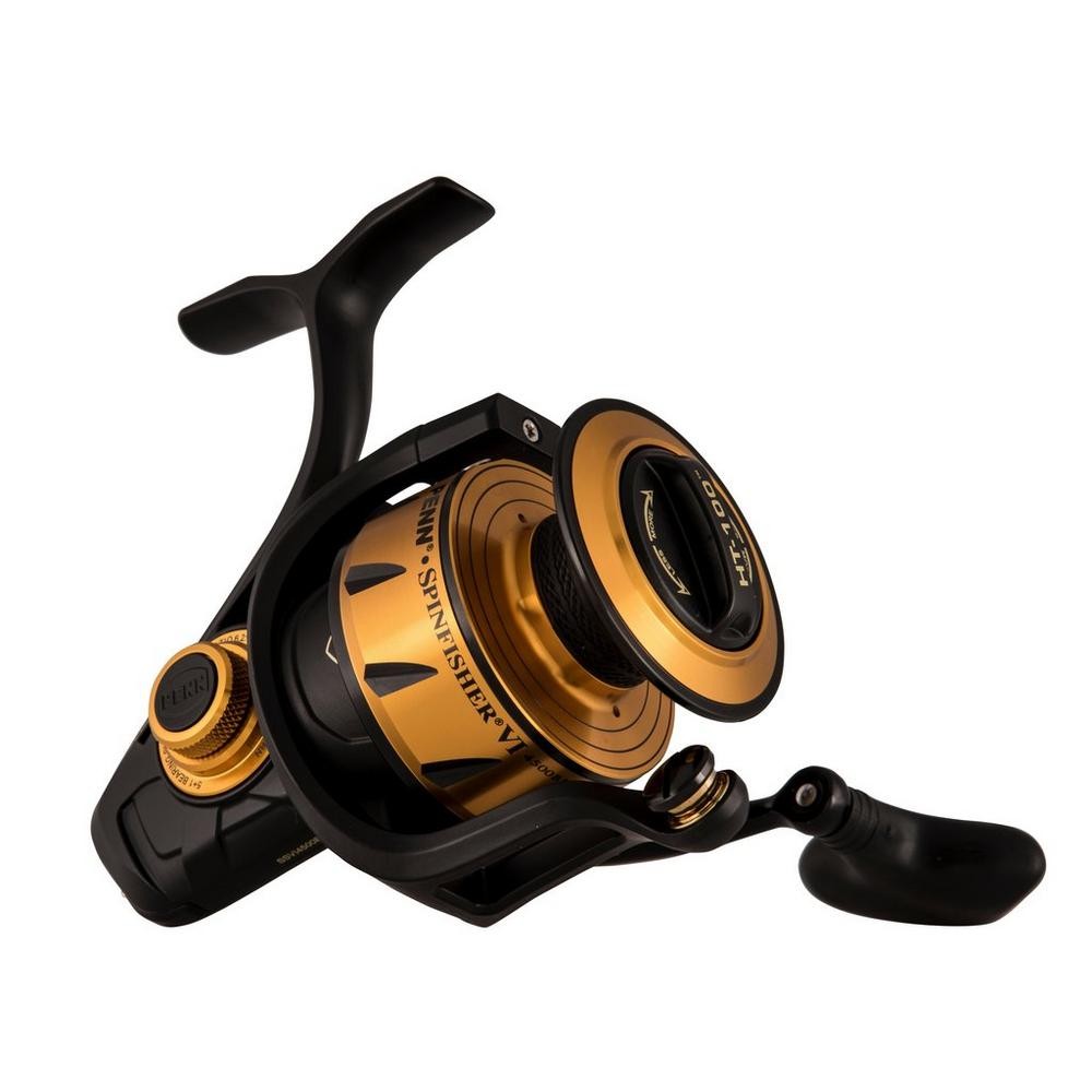Penn ssvi4500BLS Spinfisher VI 4500 Spinning Reel, 6.2:1, 20