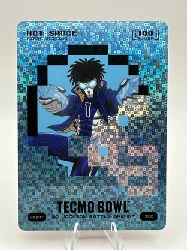 2026 Bo Jackson Battle Arena Tecmo Bowl Hot Sauce Helmet Icon Ice SP