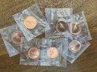 1967 PENNY one cent CANADA Canadian Centennial Alex Colville DOVE copper SEALED