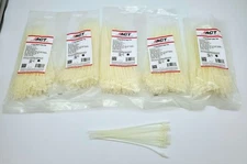 500x Cable Ties Push Mount 7" Natural Nylon 50lb Tensile Strength ACT AL-07-50-9