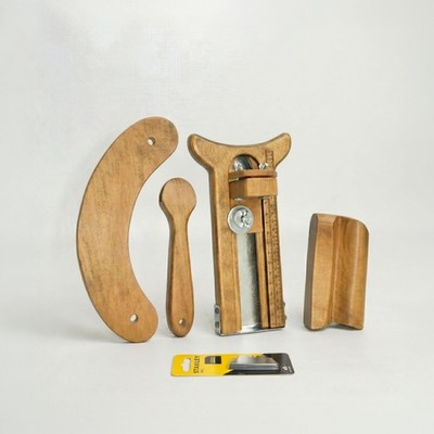 Hat Brim Cutter, Rounding Jack Brim Cutter. Hat block tools set.