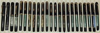Pelikan Füllfederhalter Sammlung.