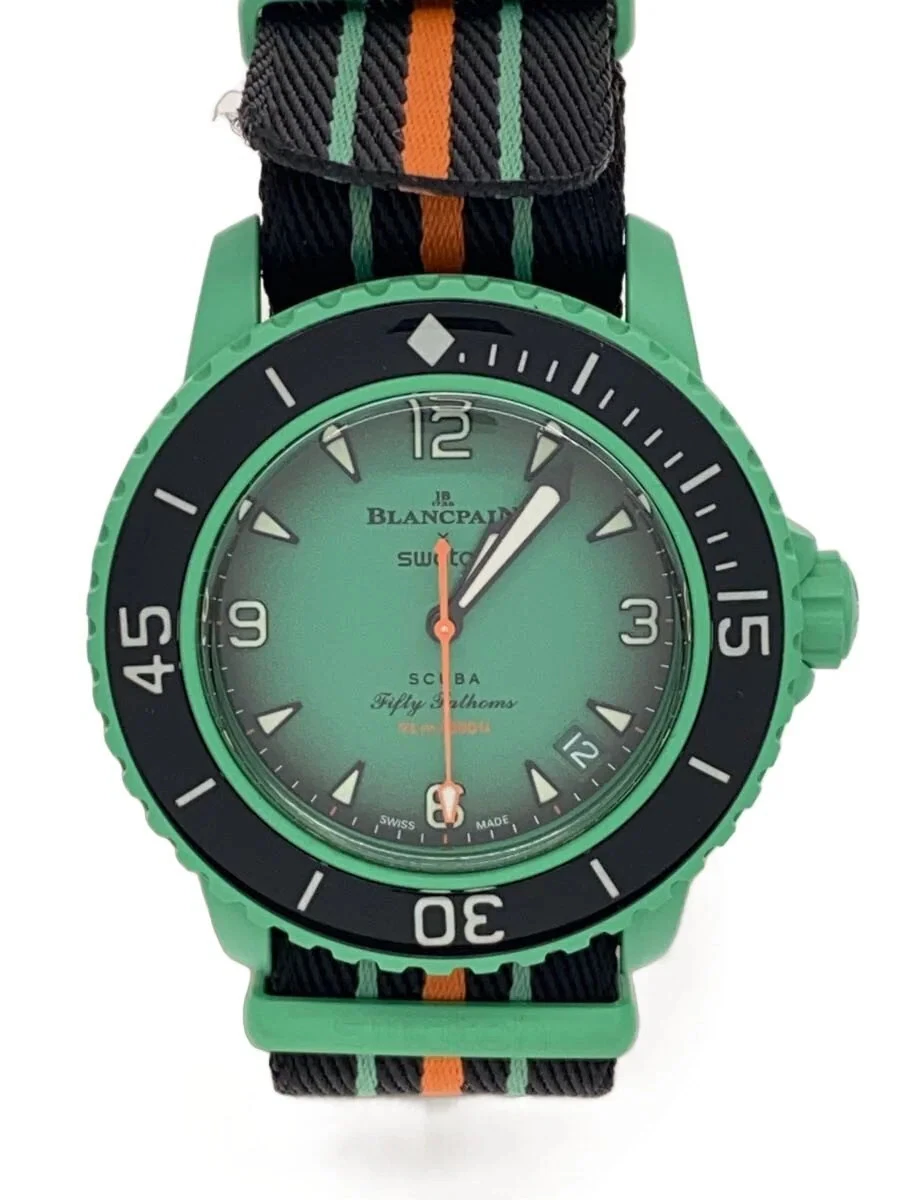 Blancpain — BLANCPAIN × SWATCH INDIAN OCEAN 45mm Green Dial 2025 #2nW2103