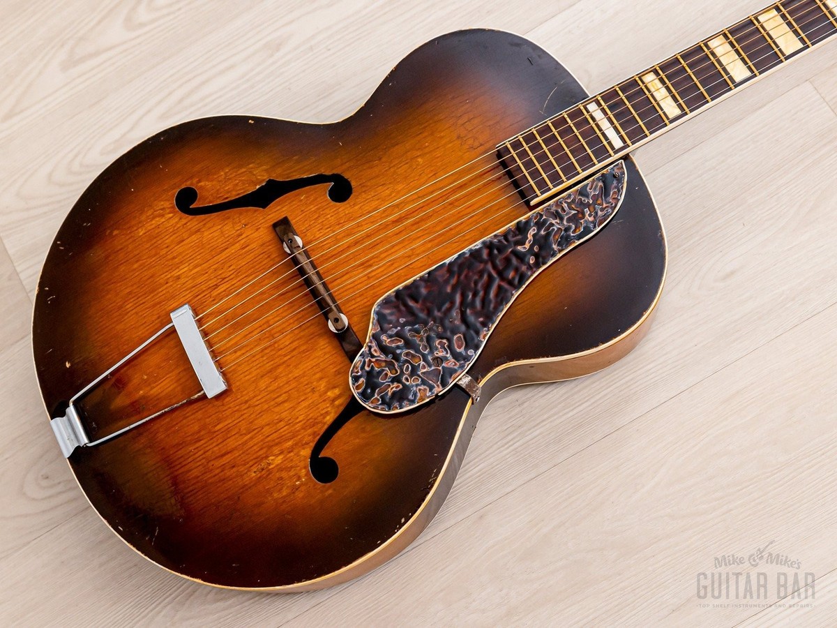 1940s Gretsch Synchromatic 100 Vintage Archtop Acoustic Guitar