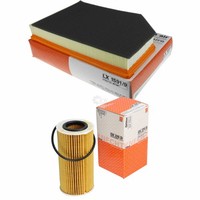 Mahle / Knecht Set Filterpaket Luftfilter LX 1591/9 ÖLfilter OX 370D