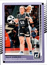 2025 Donruss WNBA #29 Julie Vanloo Golden State Valkyries