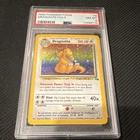 Pokémon Dragonite Holo Rare 4/62 Fossil Unlimited PSA 8 1999 English TCG