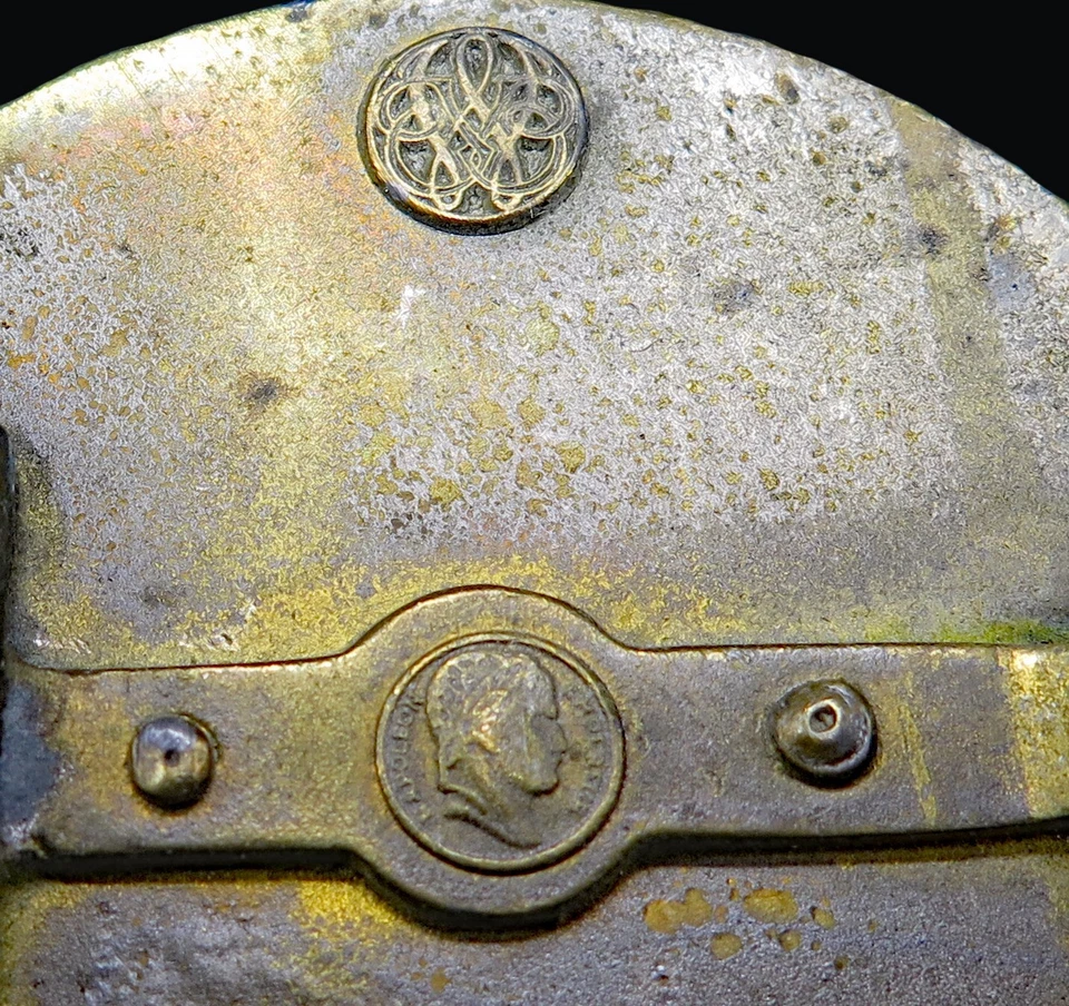 Hebilla de cinturón vintage Success Comes To Those Who Hustle Wisley Bergamot Foto 3 de 4