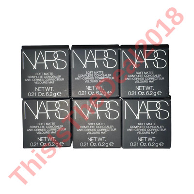 Nars Soft Matte Complete Concealer - NEW IN BOX - (VARIOUS SHADES) FULL SIZE