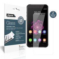 2X Schutzfolie FüR Oukitel U20 Plus - F. Display 9H Dipos Glass Displayfolie