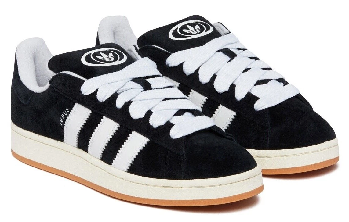 adidas Campus 00s Core Black Gum Sole Sneakers Retro Skateboard Shoes Men Size