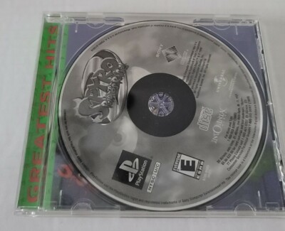 Spyro 2: Ripto's Rage Greatest Hits Sony PlayStation 1 PS1 PSX Disc Only -Tested