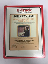 JOHNNY CASH ORIGINAL GOLDEN HITS VOLUME 2 STEREO 8 TRACK TAPE
