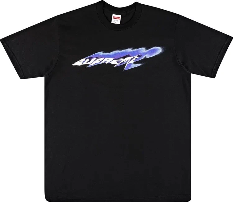 TEE SHIRT SUPREME WIND NOIR taille moyenne SS21 SEMAINE 1 (TOUT NEUF)
