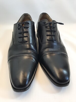 John Mac Gray Black Leather.condition Is Preowned Size 8