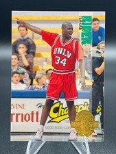 1993 CLASSIC FOUR SPORT ISAIAH RIDER UNLV OVERSIZE CARD #4 NM/M