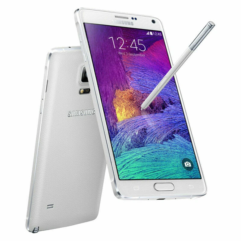 Samsung Galaxy Note 4 SM-N910 32GB AT&T T-mobile Smartphone White Excellent A+ - Image 2 of 4