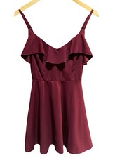 Trixxi Dark Red Mini Dress Size Small