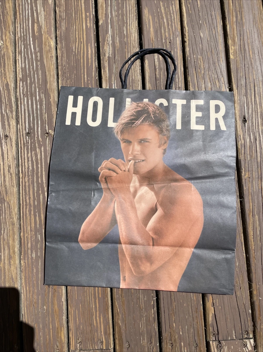 Vintage Hollister paper shopping bag