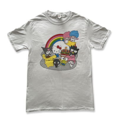 Hello Kitty & Friends Y2K Portrait, White T-Shirt, Unisex Adult Size S-XL