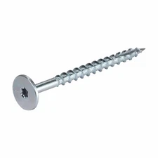 Fastcap Powerhead Wood Screws, 2.5" 2-1/2" Length, Zinc Finish, 150 PACK