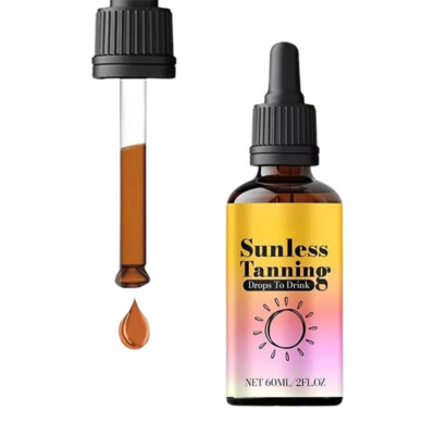 1/2 St.Sunless Bräunungstropfen zum Trinken trinkbar 60ml Für Männer und Frauen