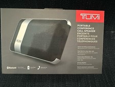スピーカー・ウーファー TUMI Portable Conference Call Speaker Tumi Wireless Portable Conference Speaker With 1500mah Powerbank