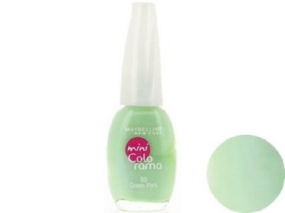 Vernis à Ongles Gemey Maybelline Colorama N°95 Green Park - Neuf Sous Blister - Fabriqué En France