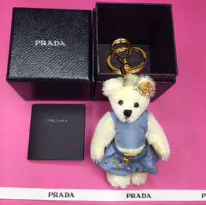 prada teddy bear bag